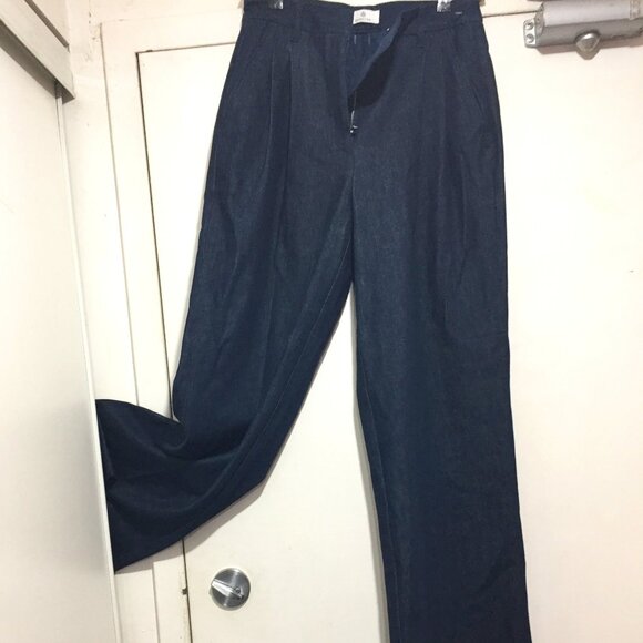 BABATON HIGH RISE PLEATED FRONT JEANS SIZE 4 - Picture 1 of 10